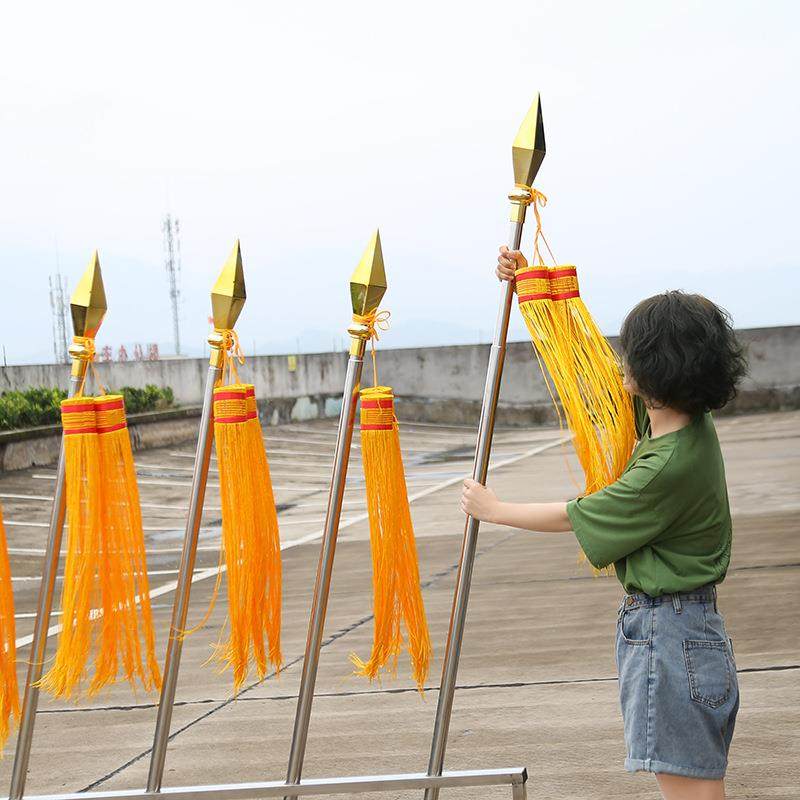会室礼堂旗架旗室内276落地立议式不锈钢旗杆主会帜堂席台红旗礼