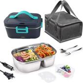 新款 电热饭加盒保免注KXD 638水上班族可插电加热便携便当多功能