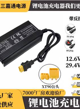 12V锂电池2充4V锂电池充电器29.14V0A快充1.6V220AVPN锂电池电器