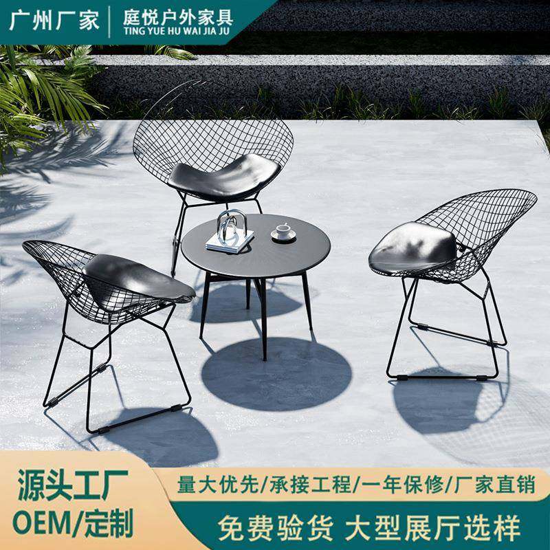 户外不锈钢桌椅酒店庭院露天花园售楼部园林景观室外休闲铁艺桌椅,3C数码配件,其它配件,淘宝优惠券,粉丝福利购,淘宝优惠卷