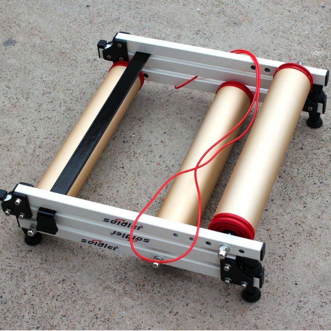 金色自行车骑行台 山地车滚筒骑行台室内训练台 骑行用品装备