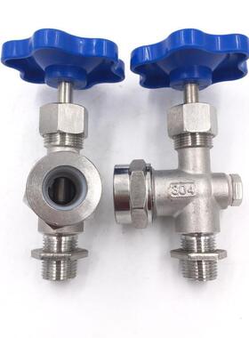 X29W-16P 201 304液位计考克 不锈钢丝口螺纹考克DN15 DN20 DN25