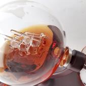 厂家档地球仪泡创意高地帆船玻璃酒瓶空酒瓶球仪泡泡酒瓶高级礼物