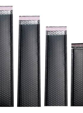 黑色加厚长条共挤膜泡沫袋袋水气防震防打PLF包真空泡袋服装信封