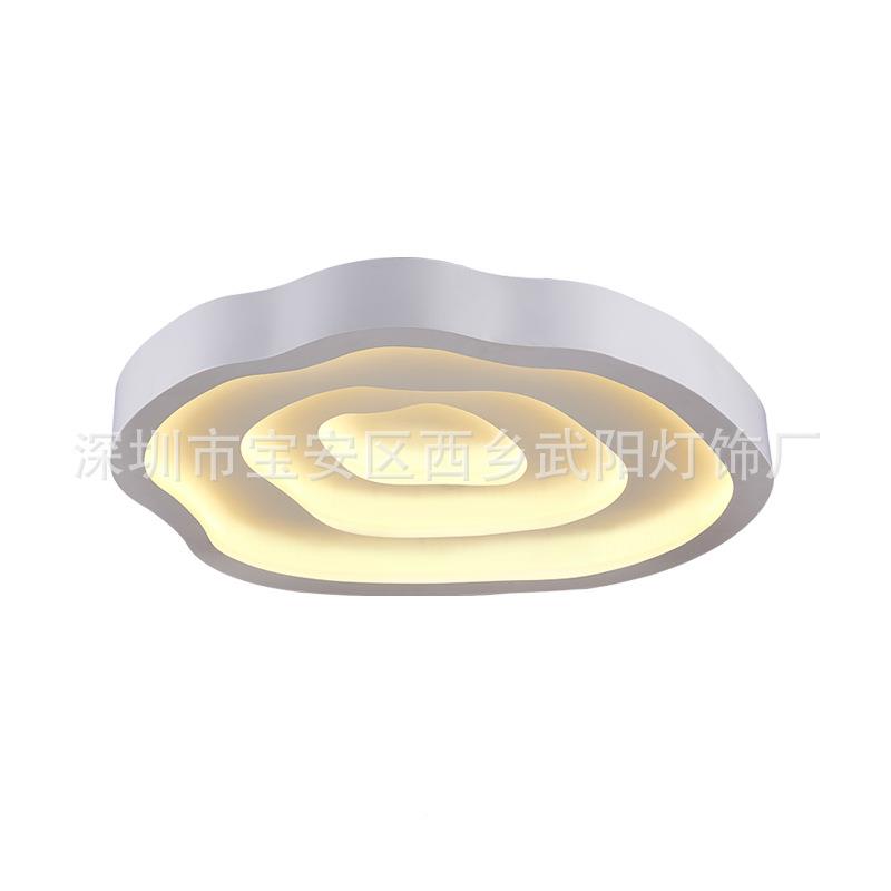 儿童云层侧面发客现代时光尚简约卧室厅灯LD无极遥E控8035调光灯