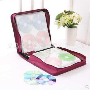 C盒00片装 大D容量006光碟收包丝光布CD包双面光盘4盒纳碟片收纳