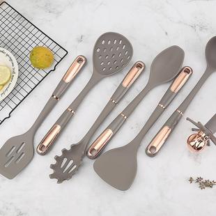 日用餐厨套装不厨具组硅胶铲铲子铲勺汤勺漏勺饭勺捞锅面GEL勺粘