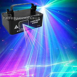 单头全派扫描激WOR光灯光束条图案全彩蹦迪酒吧线彩舞台KTV包房DJ