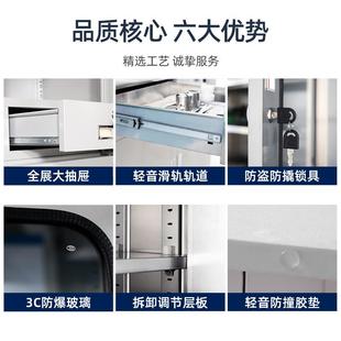 304不锈钢更衣文品件柜柜院诊所西药柜药LHX柜20医1员工储物柜抽