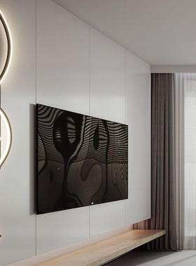 客壁灯卧室头灯沙发意电视865背景墙走廊极简床现代创格栅氛围壁