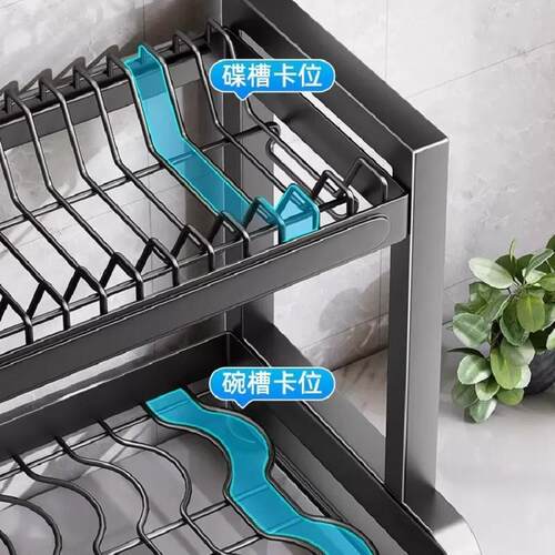 厨房碗架沥水碗柜置物架家6367/636用台面多功能放碗碗架筷碗盘碟
