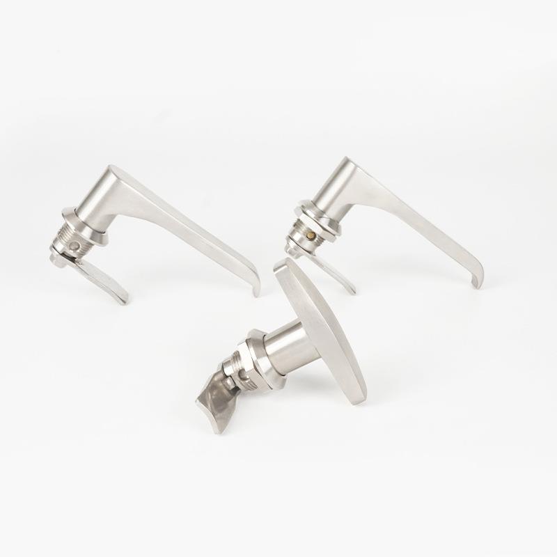 厂家供门应锈钢防盗金把手多功能拉手秒装结构执手45937五不锁具