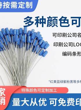 封钢铅丝次锁性集装箱施封一锁防盗锁扣油罐车定VDV作水电表封条