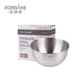 法焙304锈钢打蛋盆21CM带用刻度打蛋FB50155不家防滑客打发奶油盆