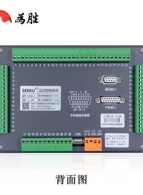 步电WS3C-1伺服S电机可编程控制器多轴机运动进W3C触摸屏运动控制