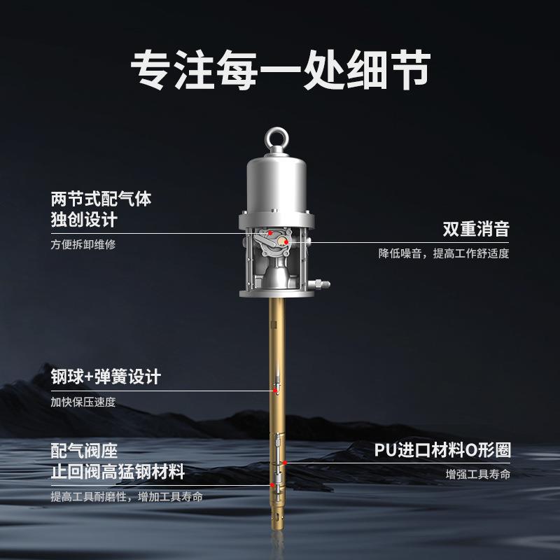 RH-油5451G气动油润滑黄黄油枪设备高压黄泵齿机轮油大型加五福高