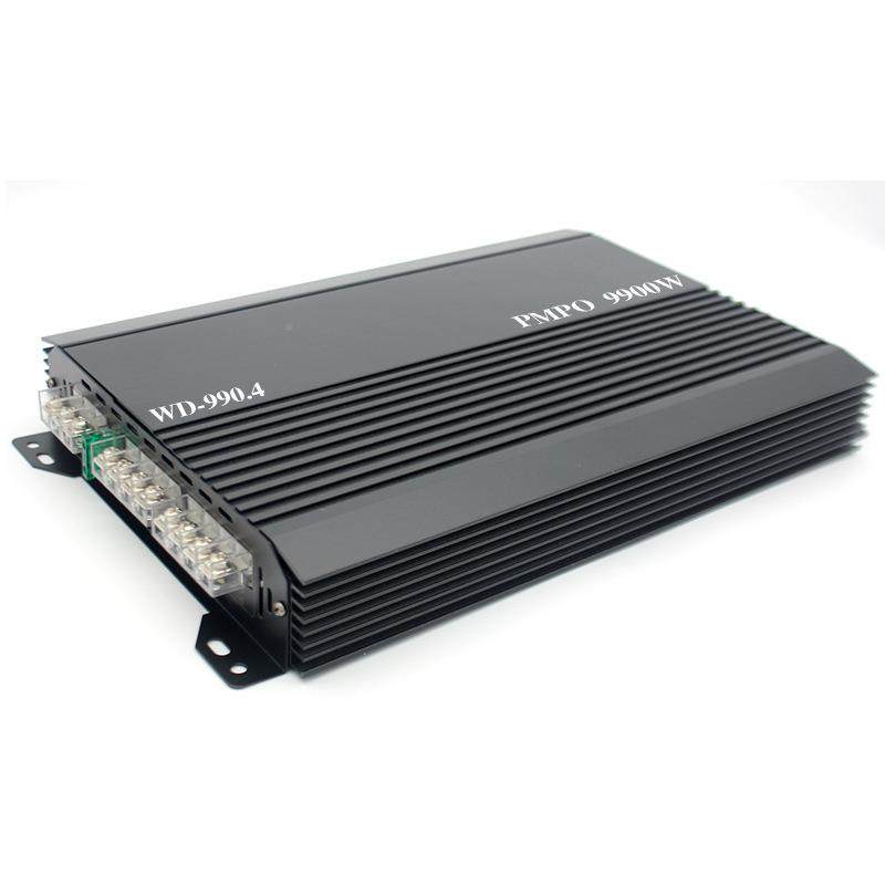 厂家4声道四路大功990.4率车载12V汽功放汽车音响改四路装功车放9