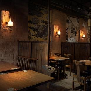 复古船木壁灯餐厅咖啡店铺灯具oft工业风创意吧l台过美805道怀旧