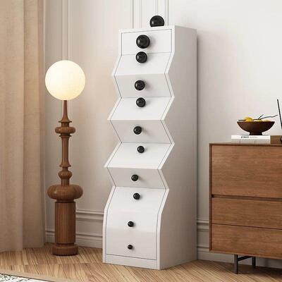 CZZ实木古风边五斗柜不规纳则柜子玄关复古物柜餐储收网红客厅置