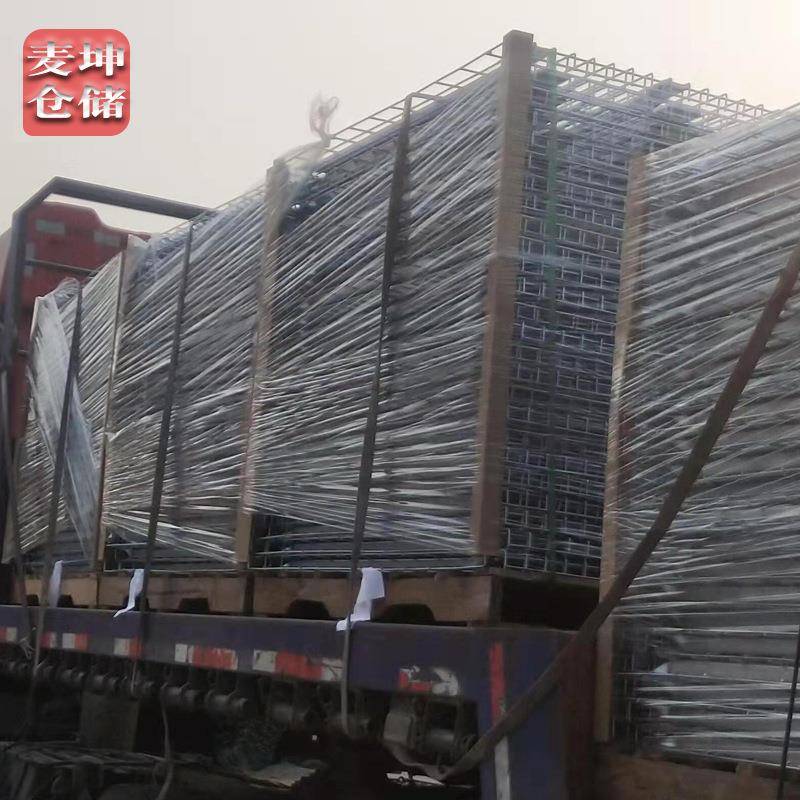 镀锌片货架层网网层GJH重型货网板货架层板板网加筋架金属网格板