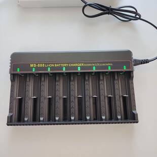 8A大电流170电0锂电池充URW器2650大容量快充26800充电6器128650