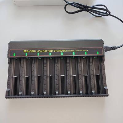 8A大电流170电0锂电池充URW器2650大容量快充26800充电6器128650