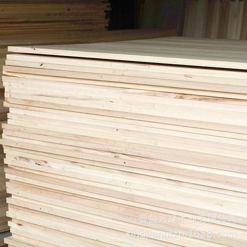 装板木板材家具橱柜板不易开裂杨修木直拼板装SMM饰板材杨木板木