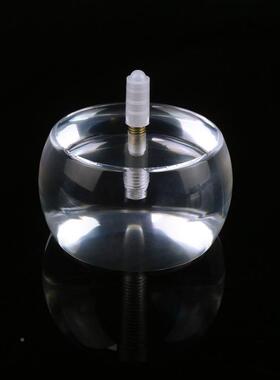 亚克力透明圆沙发腿有机玻璃几茶脚家饼具柜70938脚床台脚椅子脚