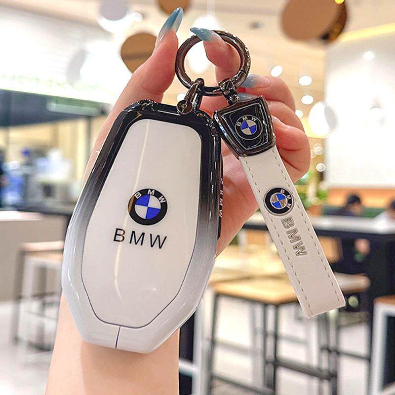 29适用于宝74系液晶钥匙套750li730新5系53LE6系GT壳/X7/X马5扣包