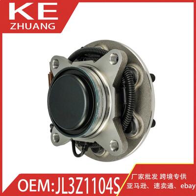 用福特F总-10汽车5底盘行走系适统前轮轮毂和轴JL3Z-110承成JL3Z1