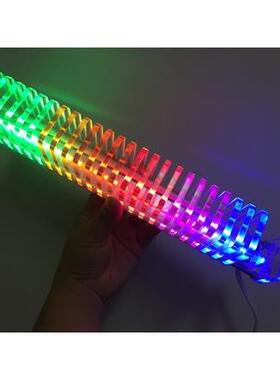 KS25音乐频谱梦幻水晶音柱光立方LED电平电子制作套件VU塔声控