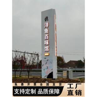 企业导向立牌索引工业园区导视牌工厂导览平面图户外停车场指示牌