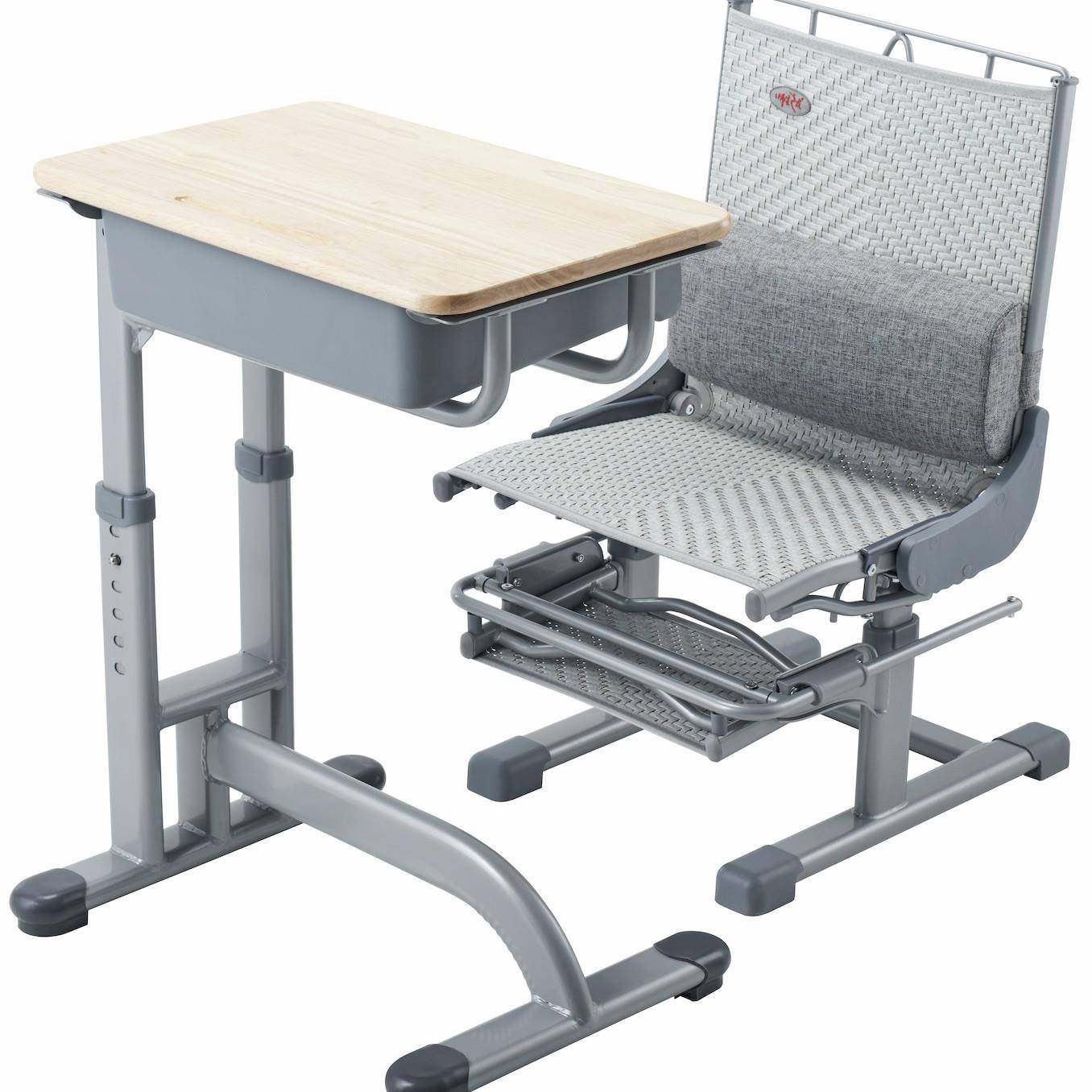 小学生初中生学校内午休午睡可折叠课桌椅带海绵垫午休桌椅书桌