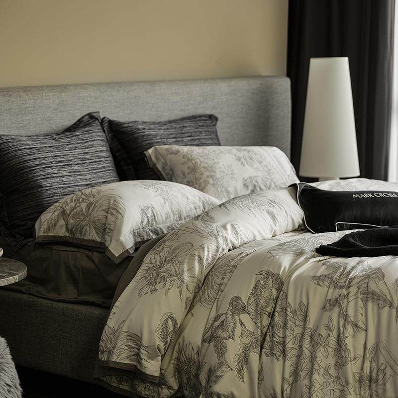 法式复古数码印染100支澳棉长绒棉磨毛四件套热焱天丝棉床上用品1,电子元器件市场,其它元器件,淘宝优惠券,粉丝福利购,淘宝优惠卷