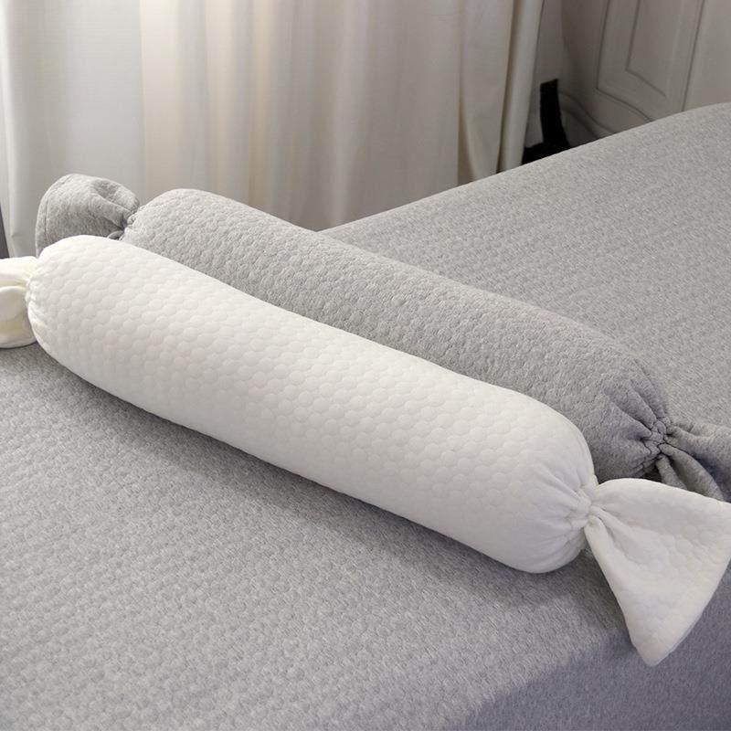院床用糖果枕脚枕套可拆洗按摩枕颈椎枕垫腰枕送枕芯