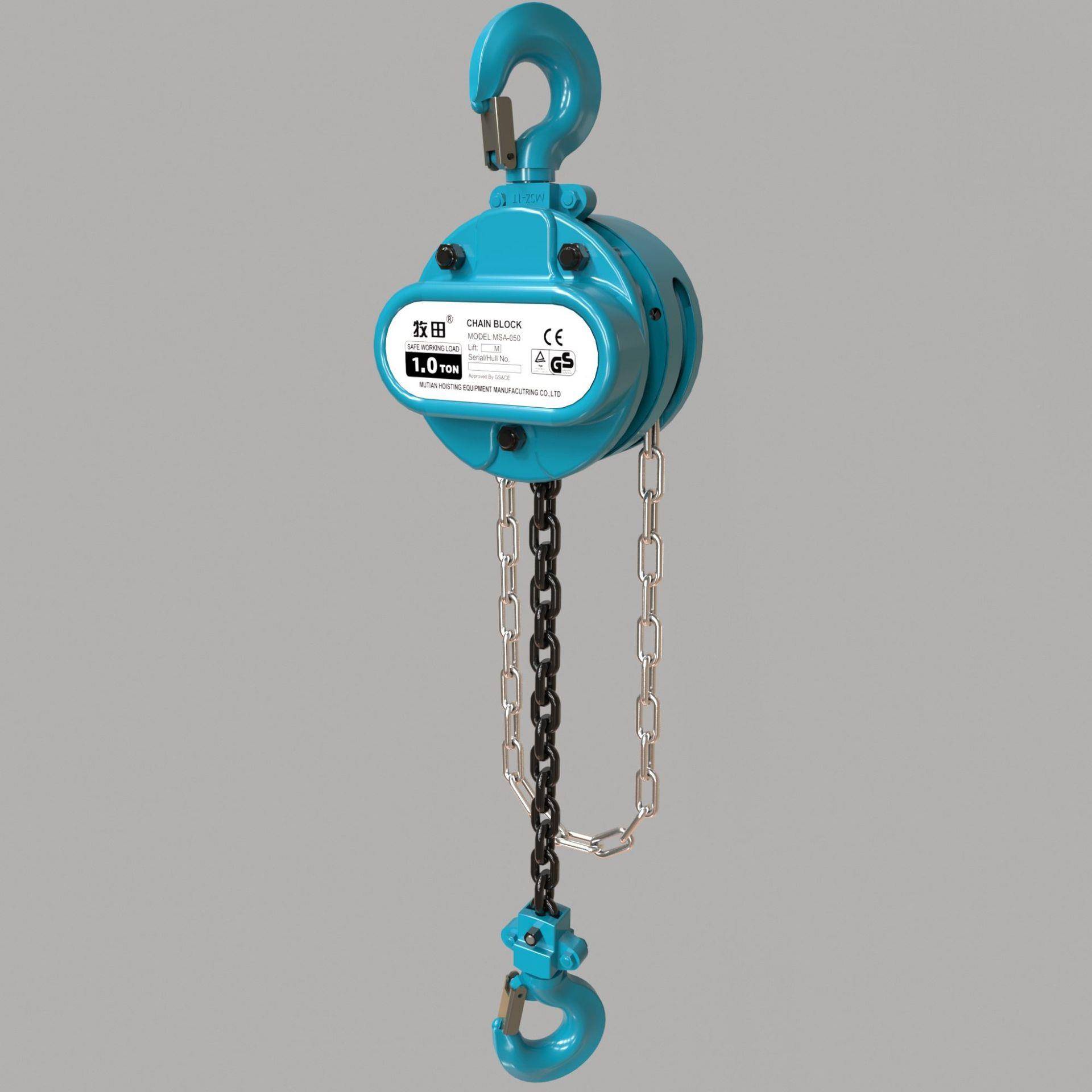 MS3D型手拉葫芦起配件零件吨6米倒链重葫芦手动升葫提芦链条手拉