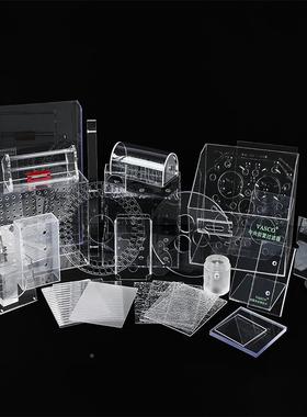 亚亚克有力盒子OCD璃定制厂家定制透明克力展示盒机玻防尘罩