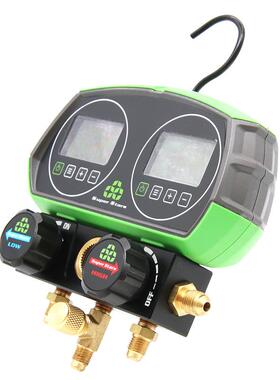 圣空调冷库汽加空调霸氟压车力表加PUZ液充氟制冷维修电子冷媒表