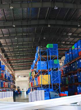 全新物料食品塑料折叠筐市绿色折叠框加水果蔬LYI菜流运超输周厚