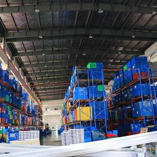 全新物料食品塑料折叠筐市绿色折叠框加水果蔬LYI菜流运超输周厚