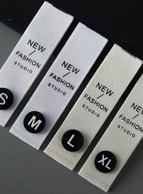 装二合服子母扣尺码塑料数字圆标形标标尺纽UBC扣领水洗分码可拆