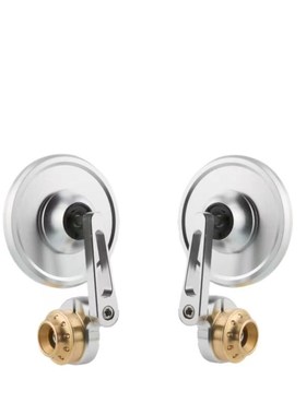 适用RA GT150改装后视镜手把镜GP200 TG300复古反光镜车把倒后镜