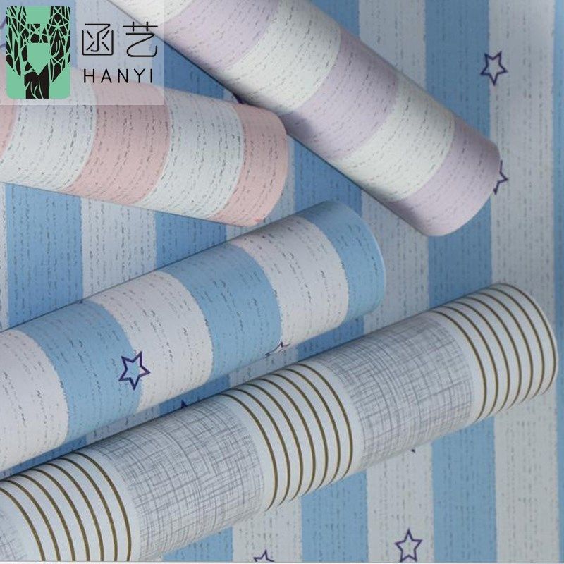 10米 地中海条纹木纹墙壁纸 PVC自粘墙纸学生寝室宿舍翻新贴 墙贴,家居饰品,软装墙贴,淘宝优惠券,粉丝福利购,淘宝优惠卷