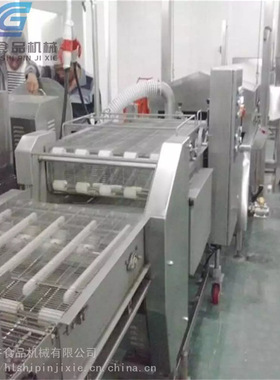 天妇罗裹浆机 全自动鳕鱼排上浆裹粉生产线 RT-400型上浆机