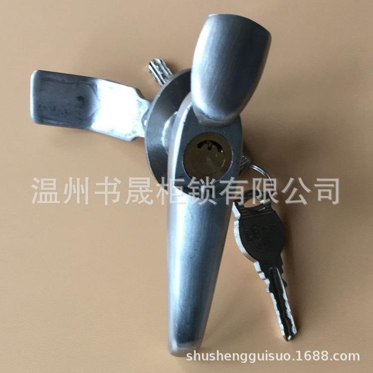 MS308-3不锈钢门锁 304不锈钢把手锁 不锈钢月牙锁芯执手锁柜锁