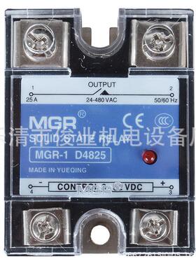 质保一年 JGX-1 MGR-1 直销 D4825单相交流固态继电器 直流控交流