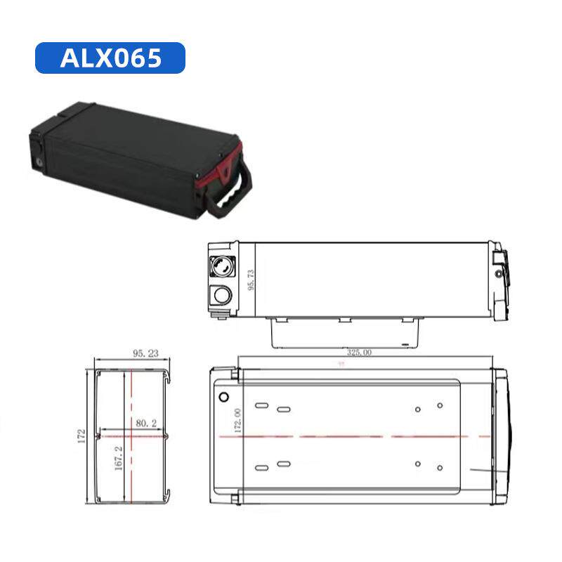 电动自行车电瓶车用065锂电池外壳代外卖专电驾瓶锂壳QQR电池外盒