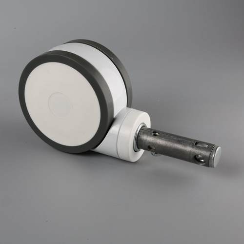 6寸中控医疗杆病床脚轮轮长28×9双5m3015m静电动音病床轮