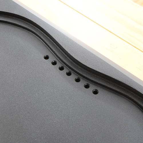 天然乌金石盘平步青云排水家整约用简现代客厅石盘石头单盘茶块石