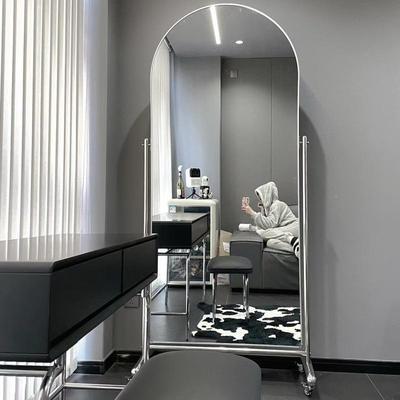 服装店镜家用可移动落全身镜不锈钢RBL瘦网红地拍照子大镜子舞蹈